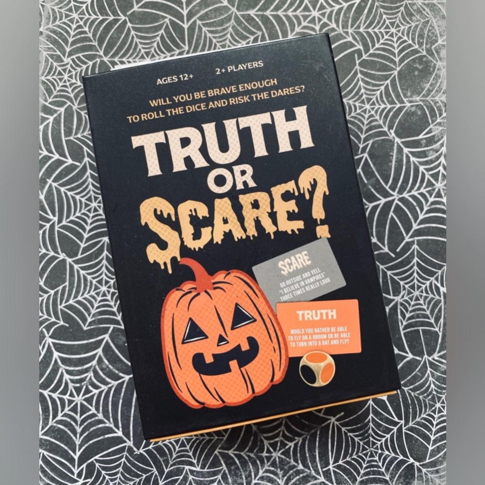 Truth Or Scare? Game Are You Brave Enough To Roll The Die & Risk The Dares?